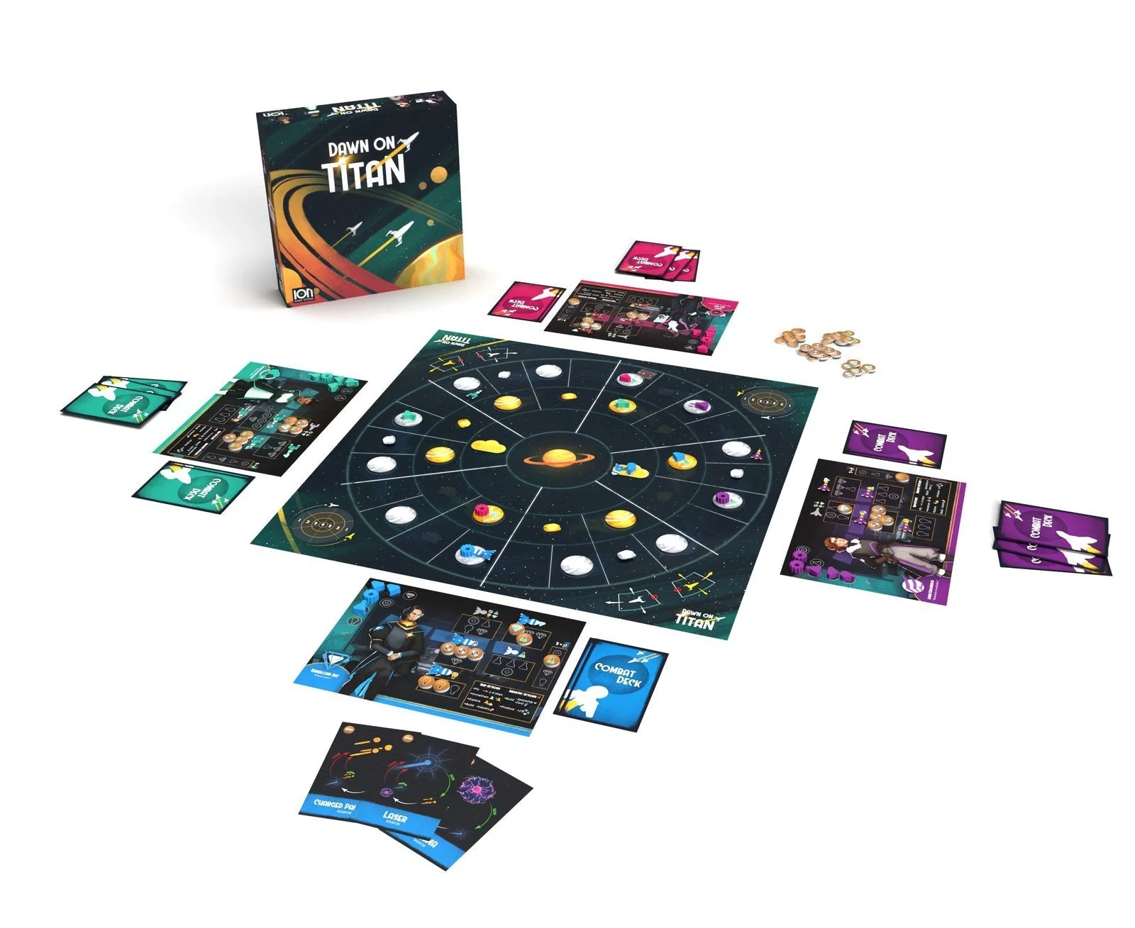 Dawn on Titan Board Game (RETAIL) - Image 2