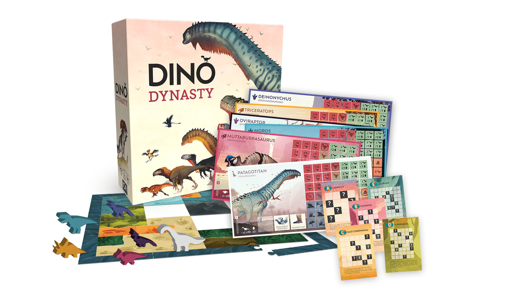 Dino Dynasty Board Game (Retail) - Image 2