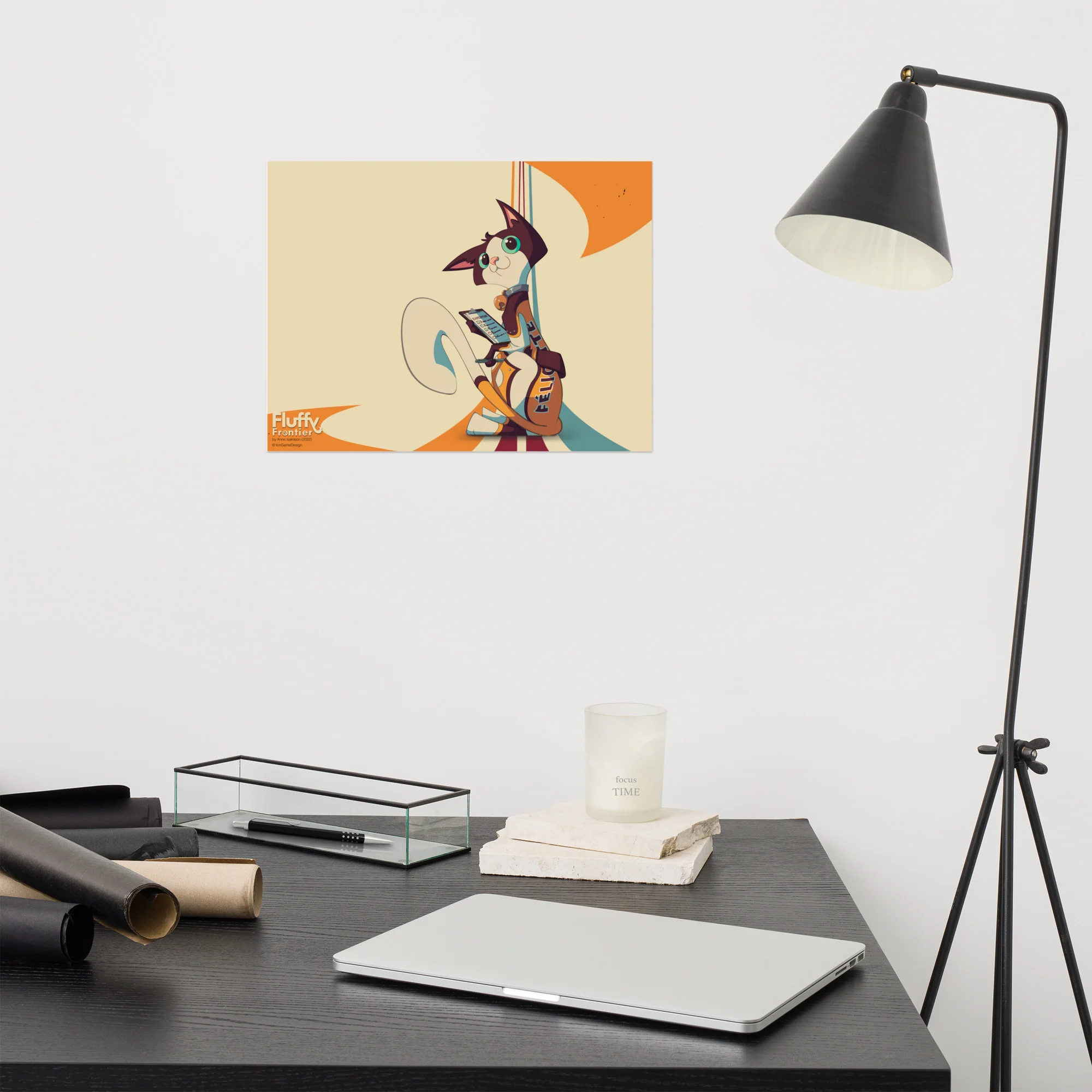 Fluffy Frontier Poster 16"x 12"
