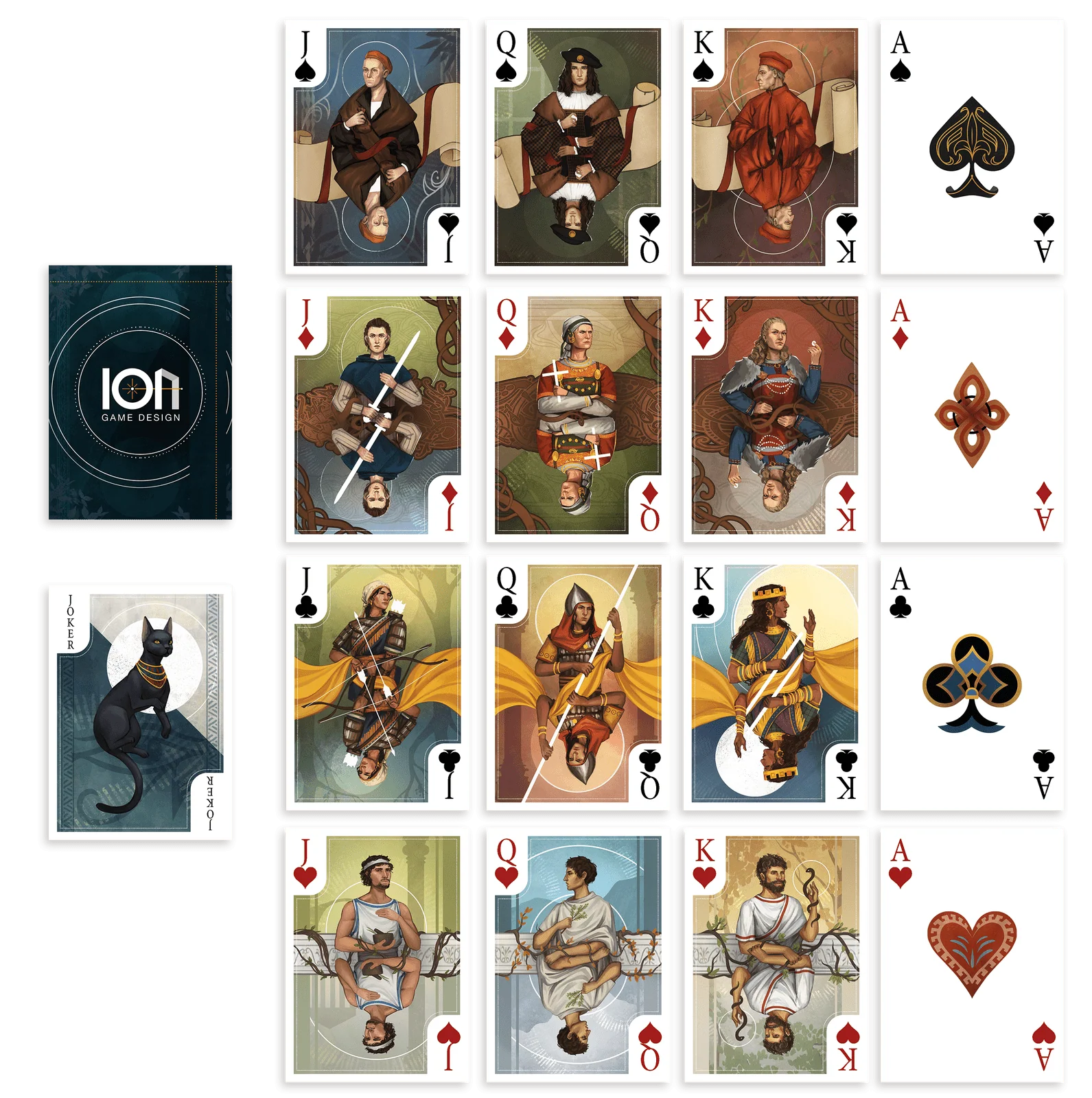 ION historical playing cards - Image 2