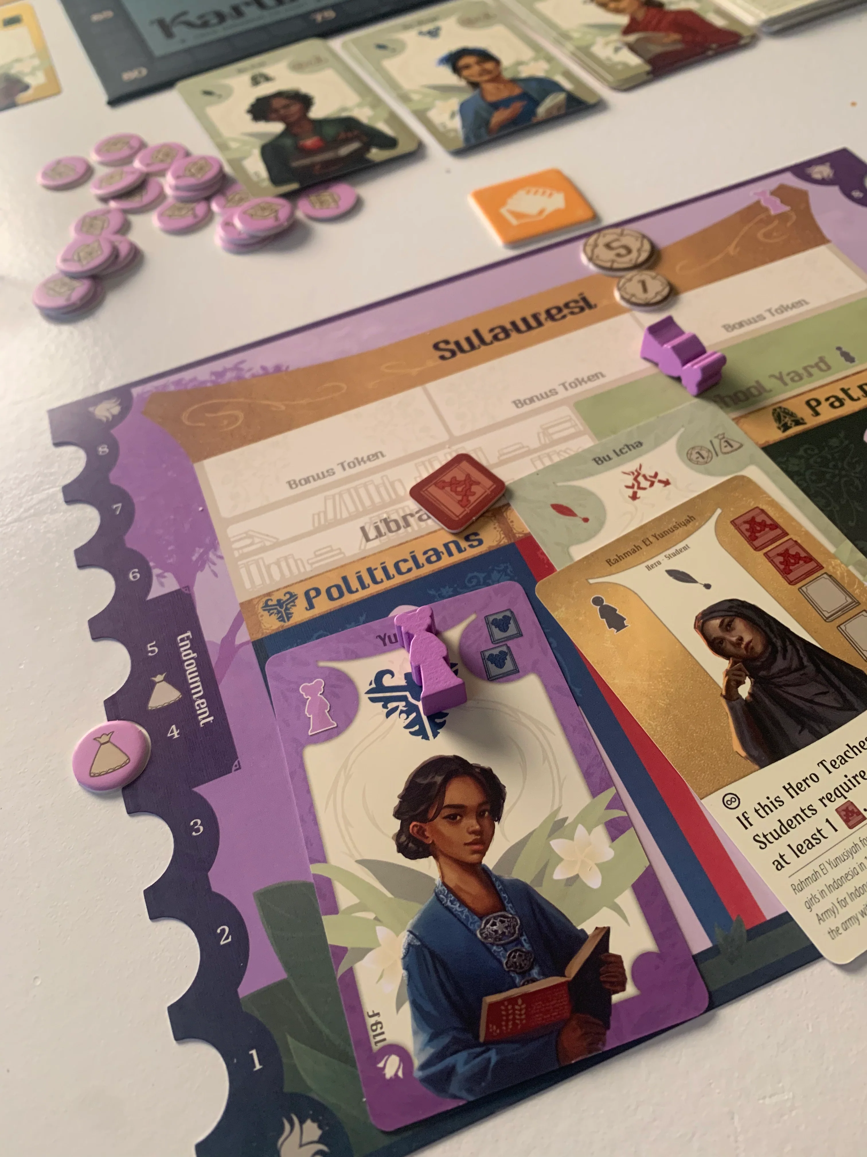 Kartini - From Darkness to Light Board Game (RETAIL) - Image 12