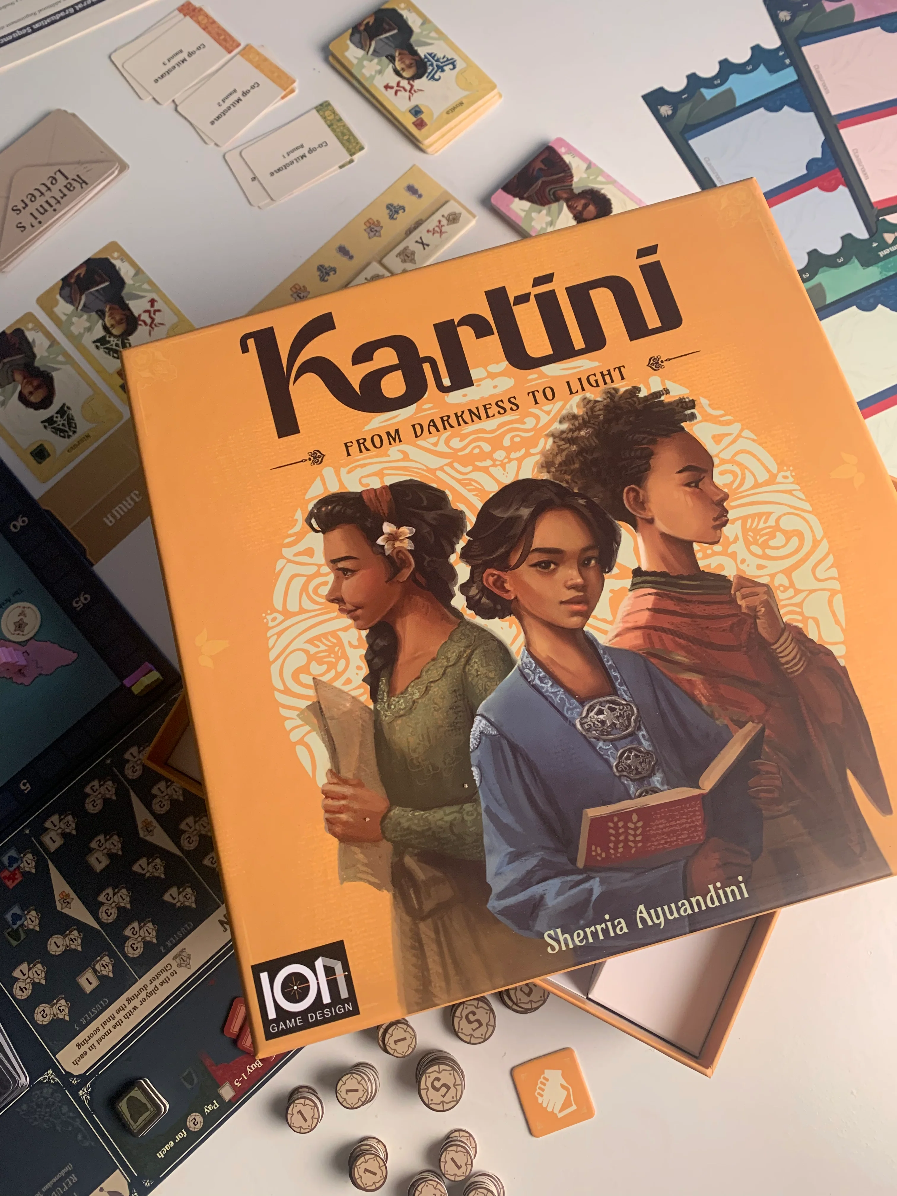 Kartini - From Darkness to Light Board Game (RETAIL) - Image 13