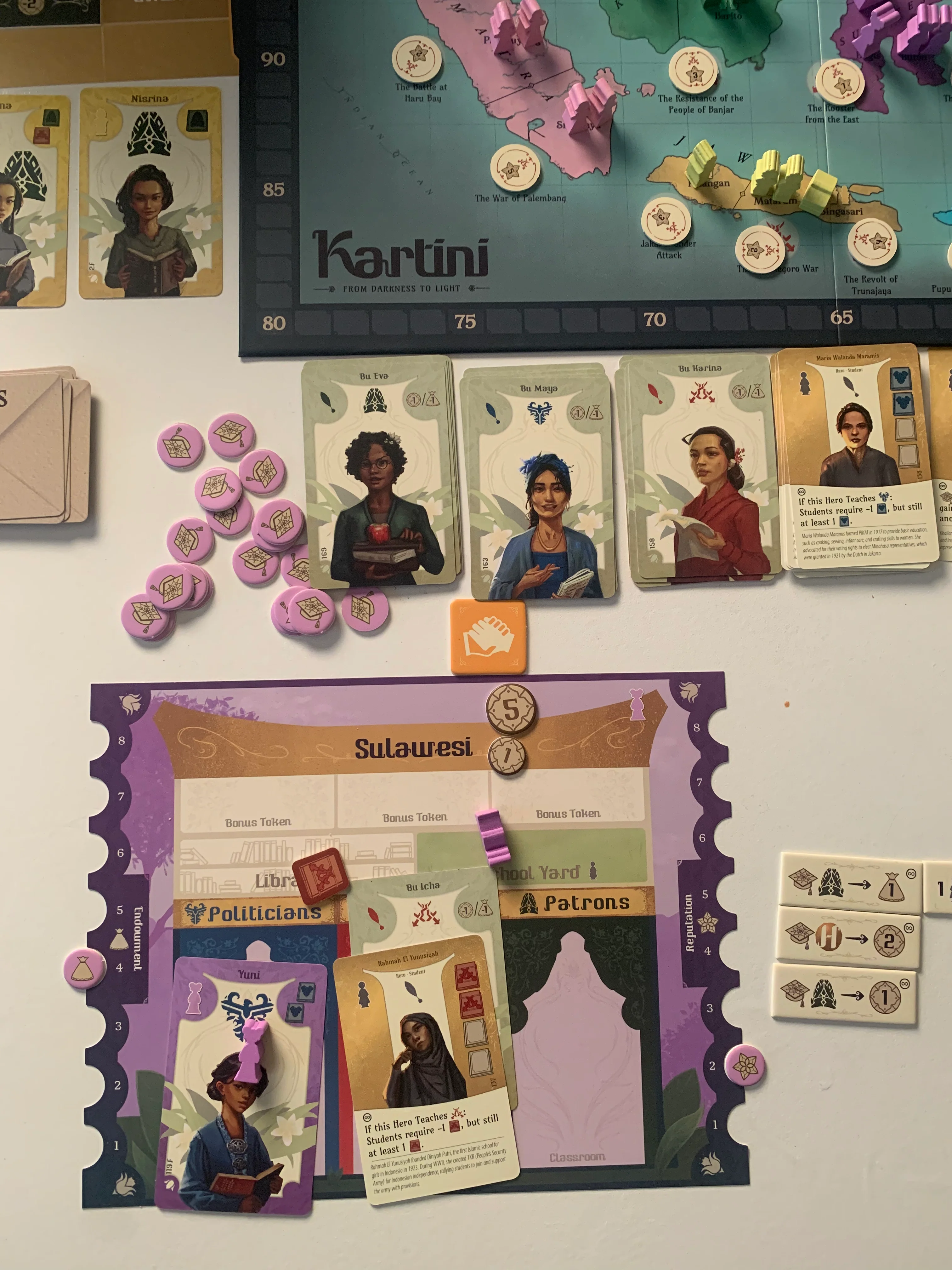 Kartini - From Darkness to Light Board Game (RETAIL) - Image 16