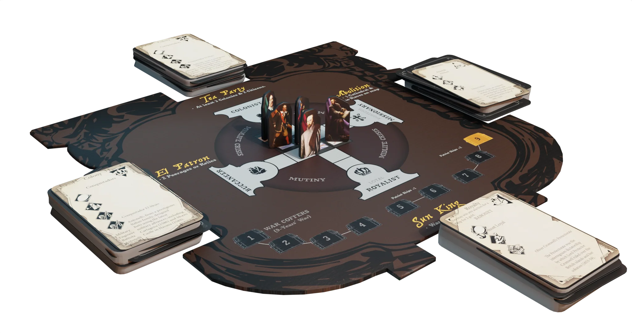 Pax Hispanica Board Game powered by World Book - Image 5