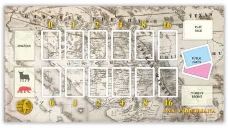Pax Porfiriana / Pax Transhumanity Folding Game Board