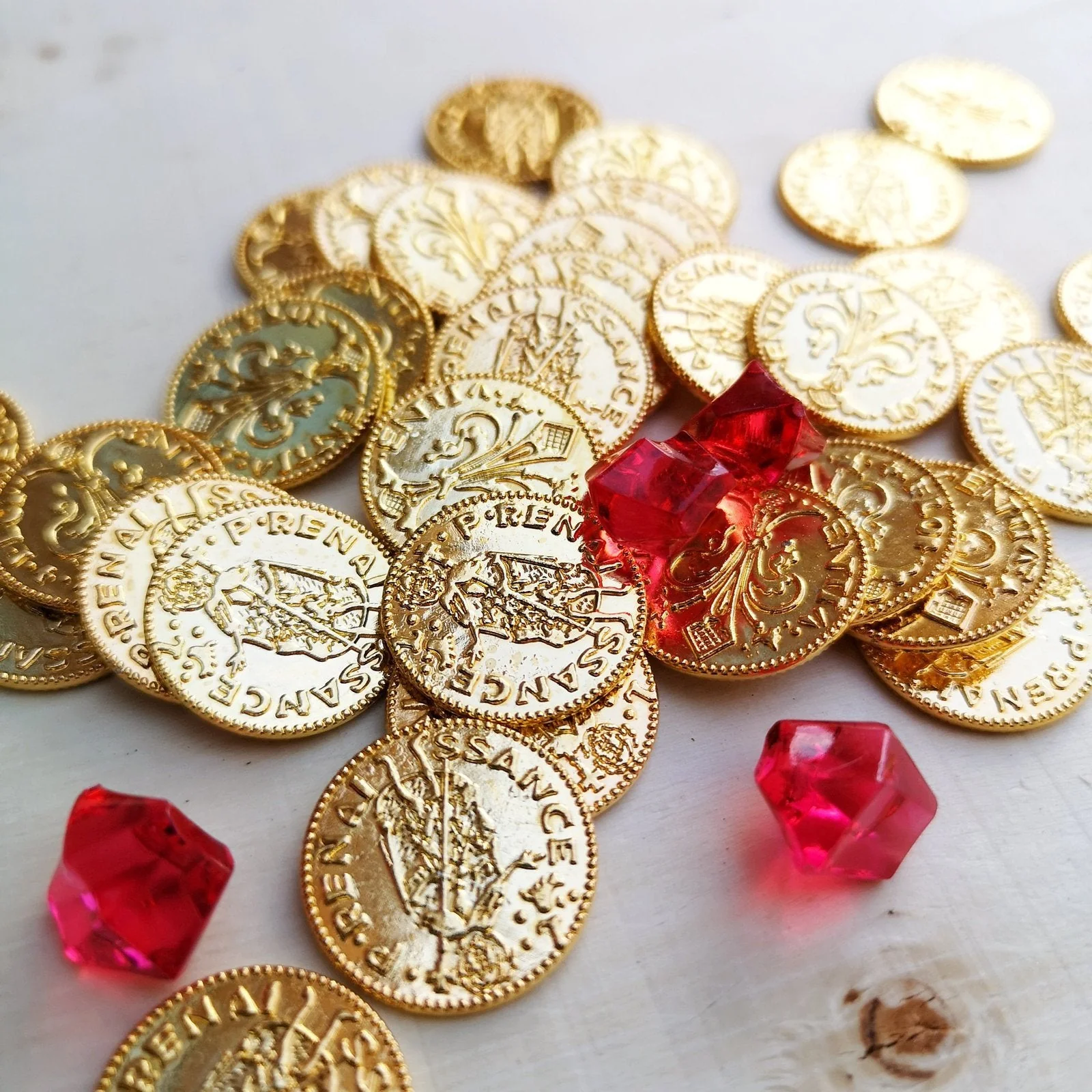 Pax Renaissance Metal Game Coins (RETAIL)