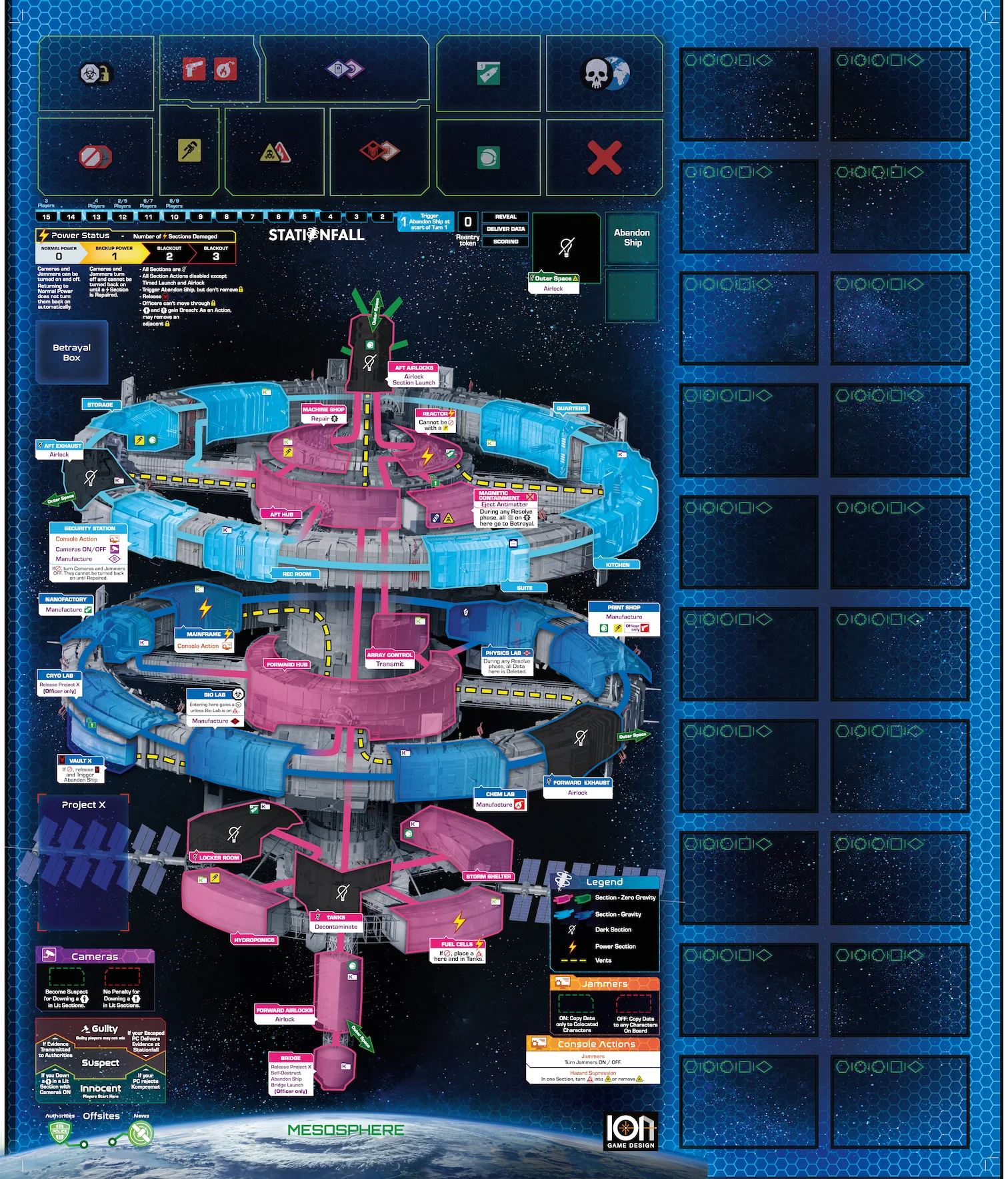 Stationfall Neoprene Game Mat