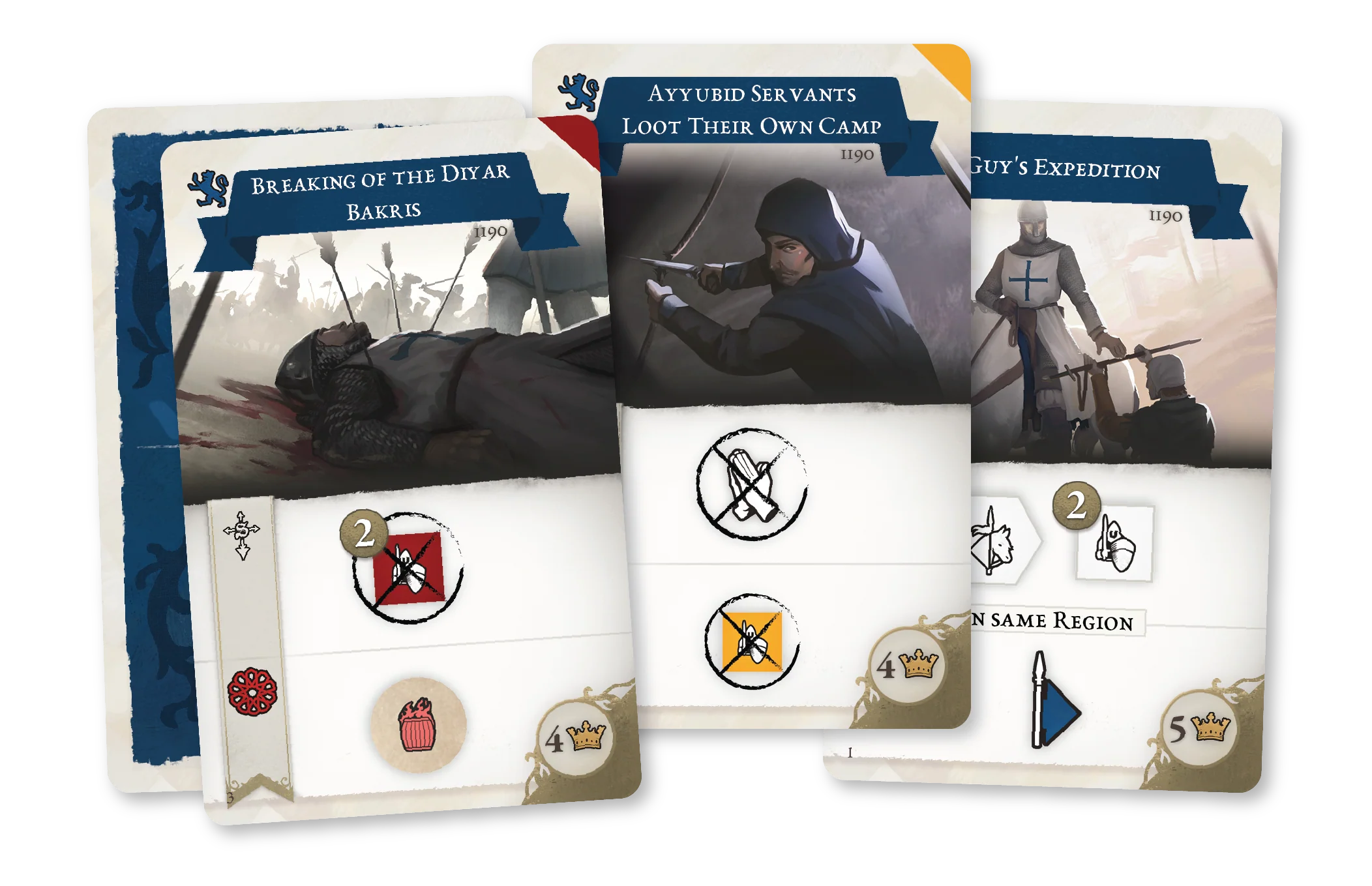 Third Crusade Board Game - Image 11